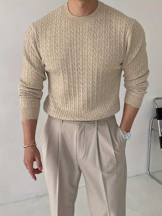 Classic Style Men's Knit Sweater